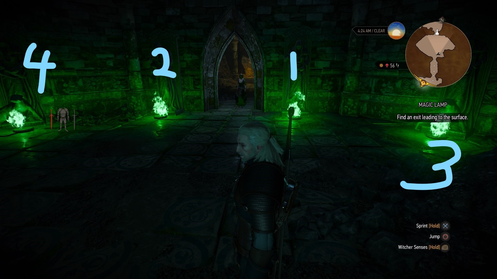 Detail Witcher 3 Magic Lamp Exit Nomer 12