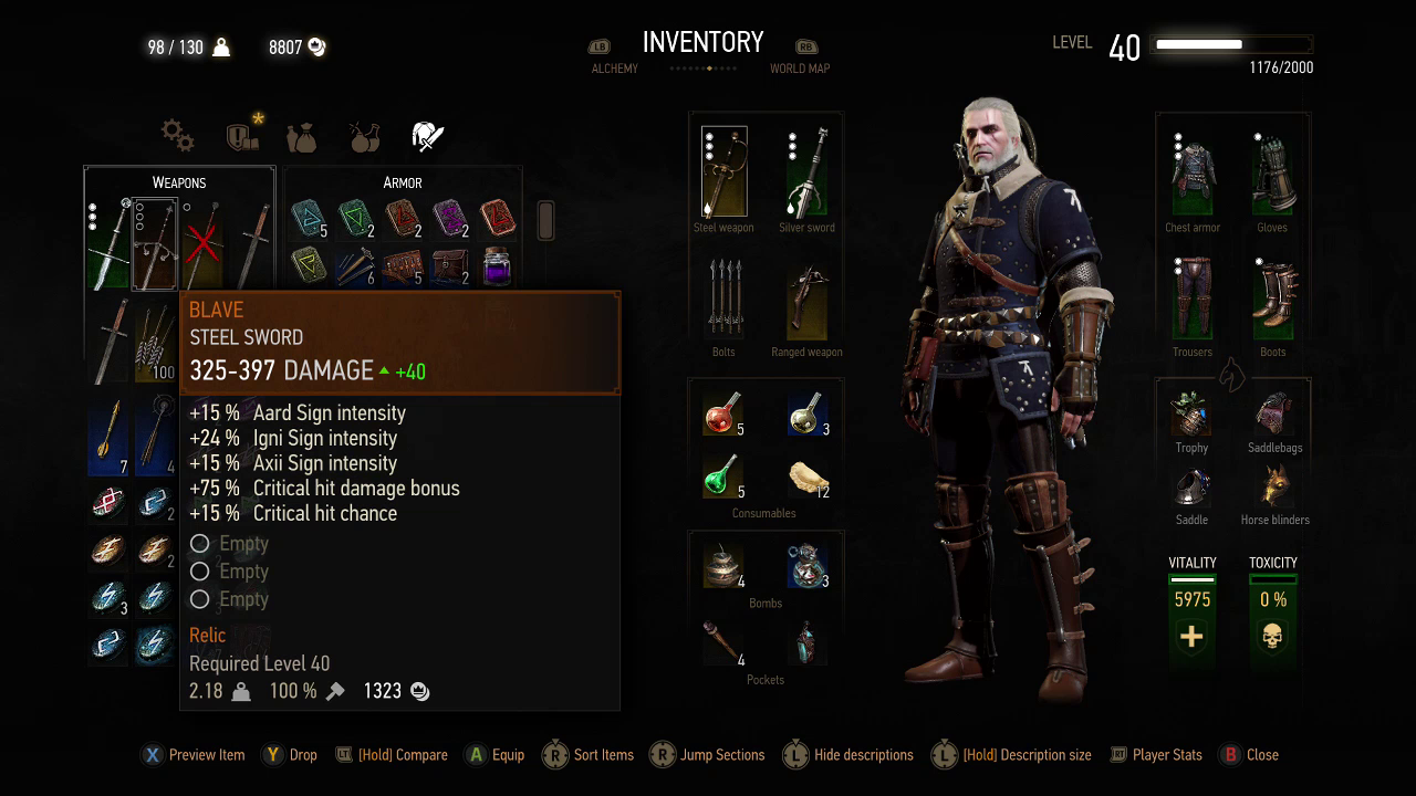 Detail Witcher 3 Of Swords And Dumplings Nomer 36