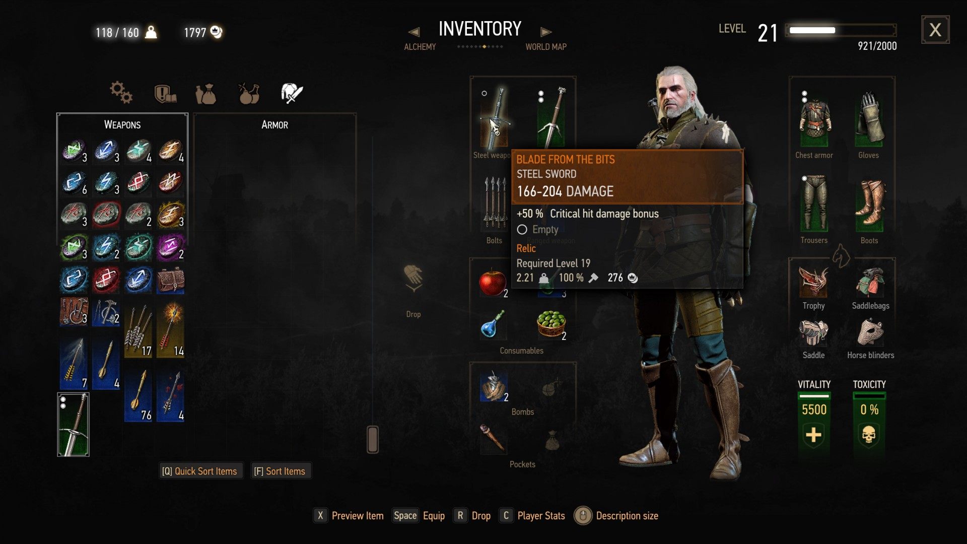 Detail Witcher 3 Of Swords And Dumplings Nomer 7