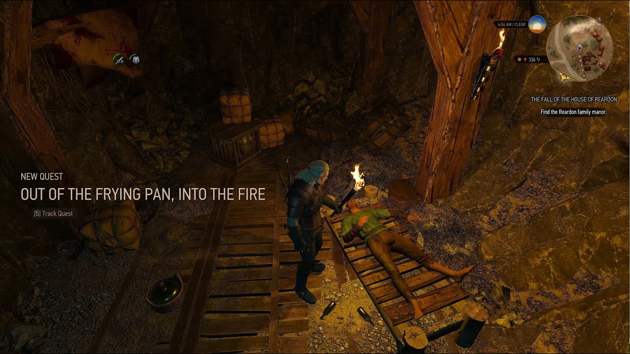 Detail Witcher 3 Out Of The Frying Pan Into The Fire Nomer 14