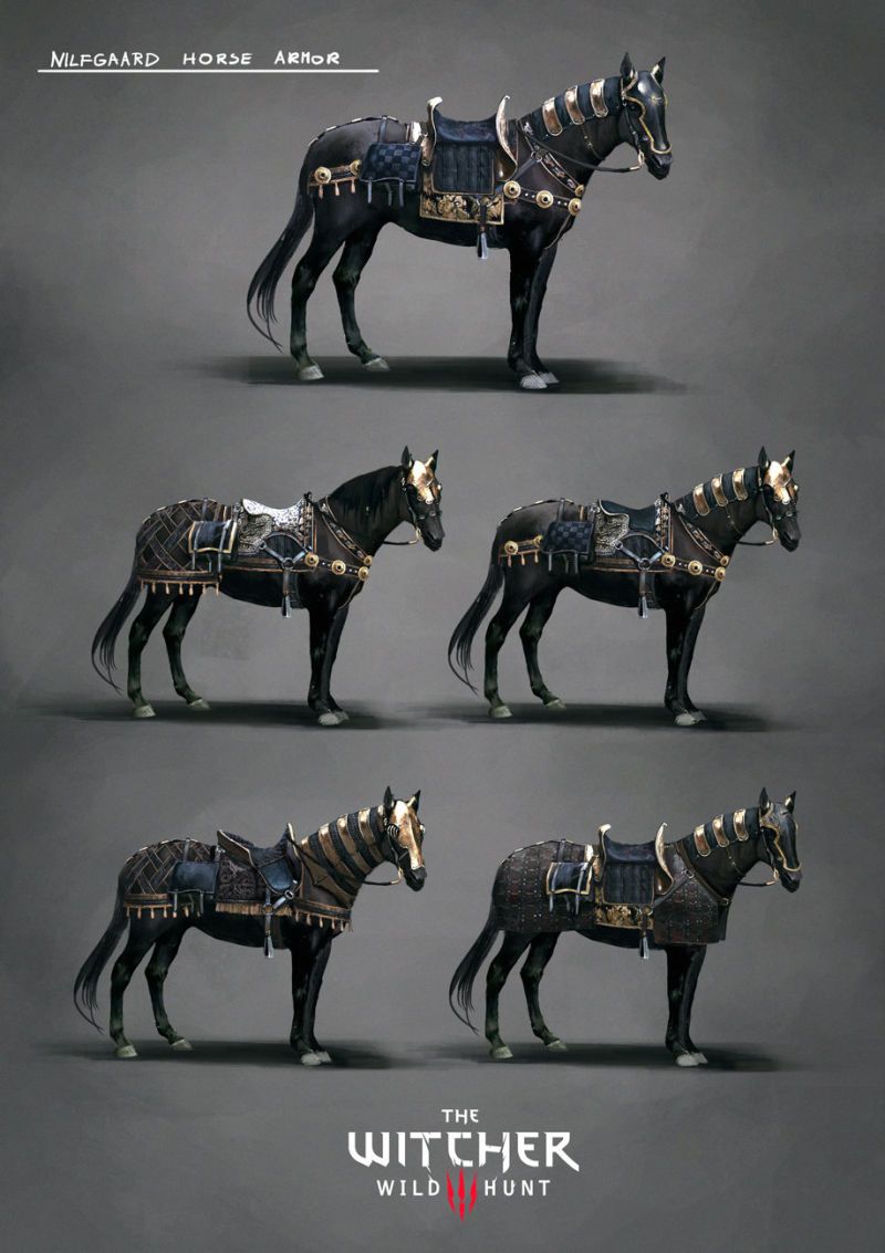 Detail Witcher 3 Roach Armor Nomer 8