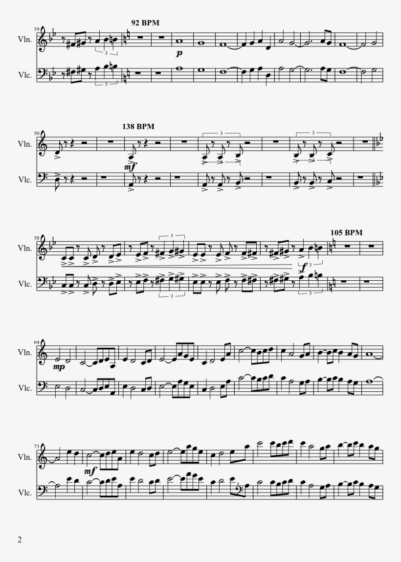 Detail Witcher 3 Violin Sheet Music Nomer 24