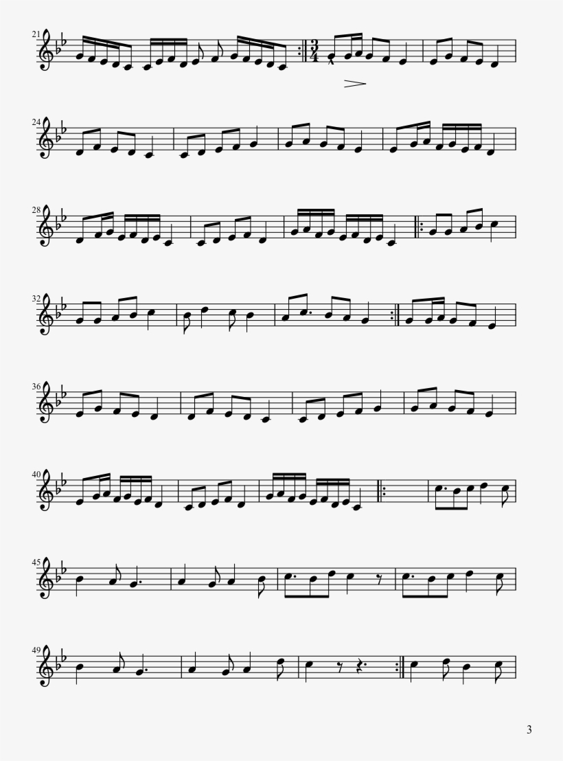 Detail Witcher 3 Violin Sheet Music Nomer 46