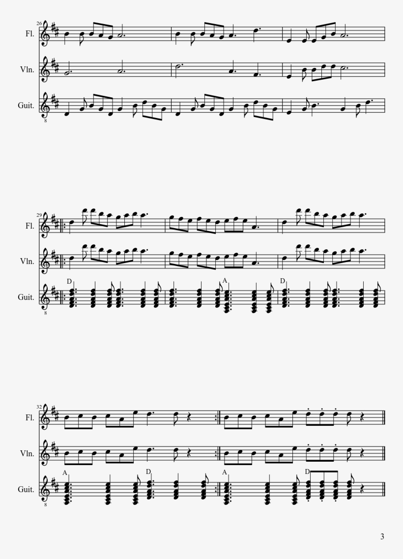 Detail Witcher 3 Violin Sheet Music Nomer 51