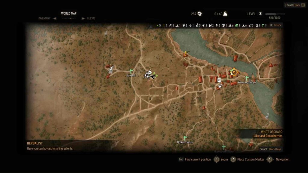 Detail Witcher 3 White Gull Location Nomer 7