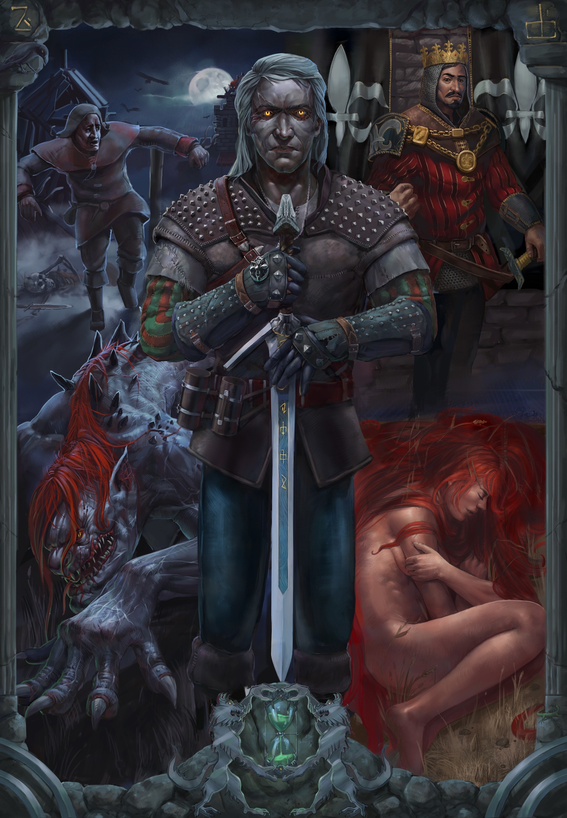 Detail Witcher Book Illustrations Nomer 35