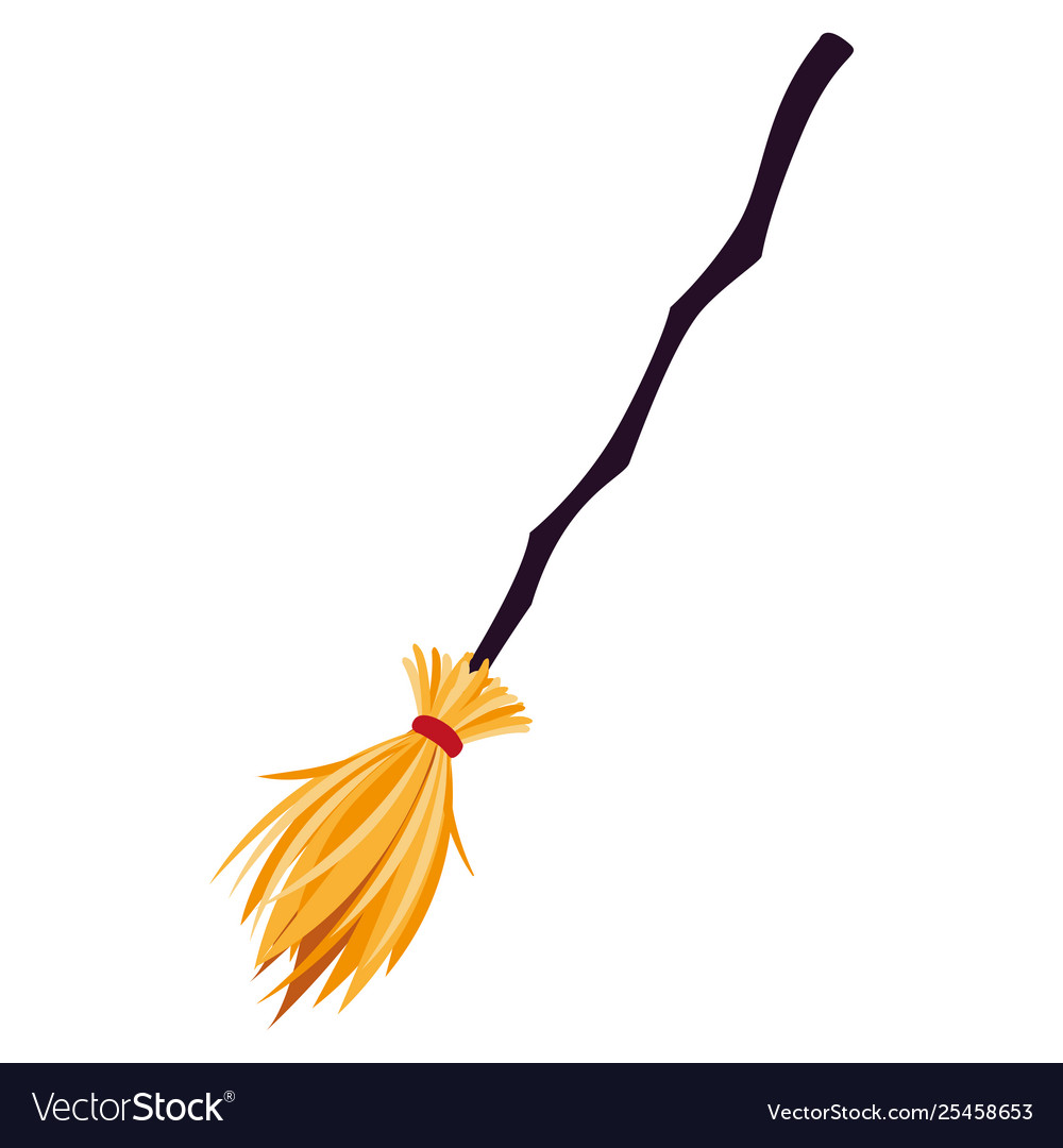 Detail Witches Broom Vector Nomer 3