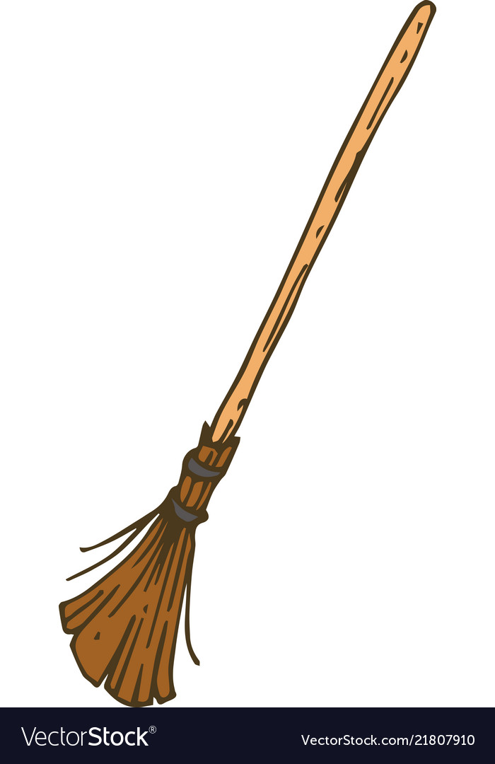 Detail Witches Broom Vector Nomer 26