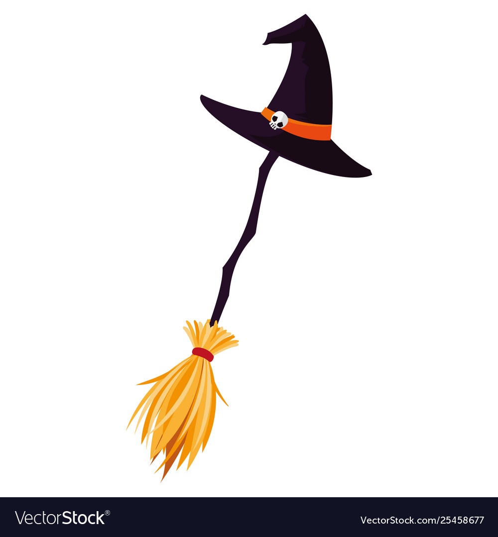 Detail Witches Broom Vector Nomer 37