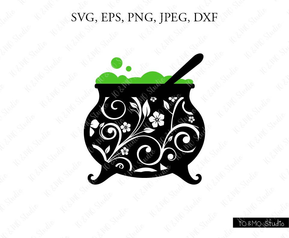 Detail Witches Cauldron Silhouette Nomer 41