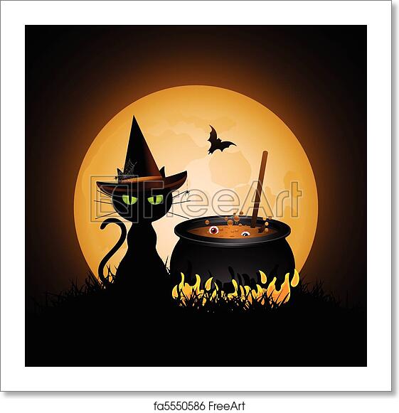 Detail Witches Cauldron Silhouette Nomer 54