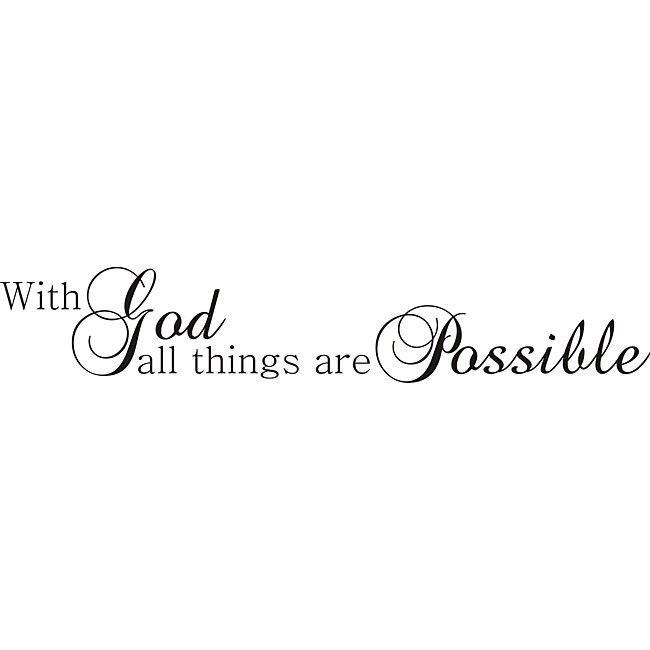 Detail With God All Things Are Possible Quotes Nomer 17