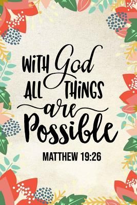 Detail With God All Things Are Possible Quotes Nomer 40