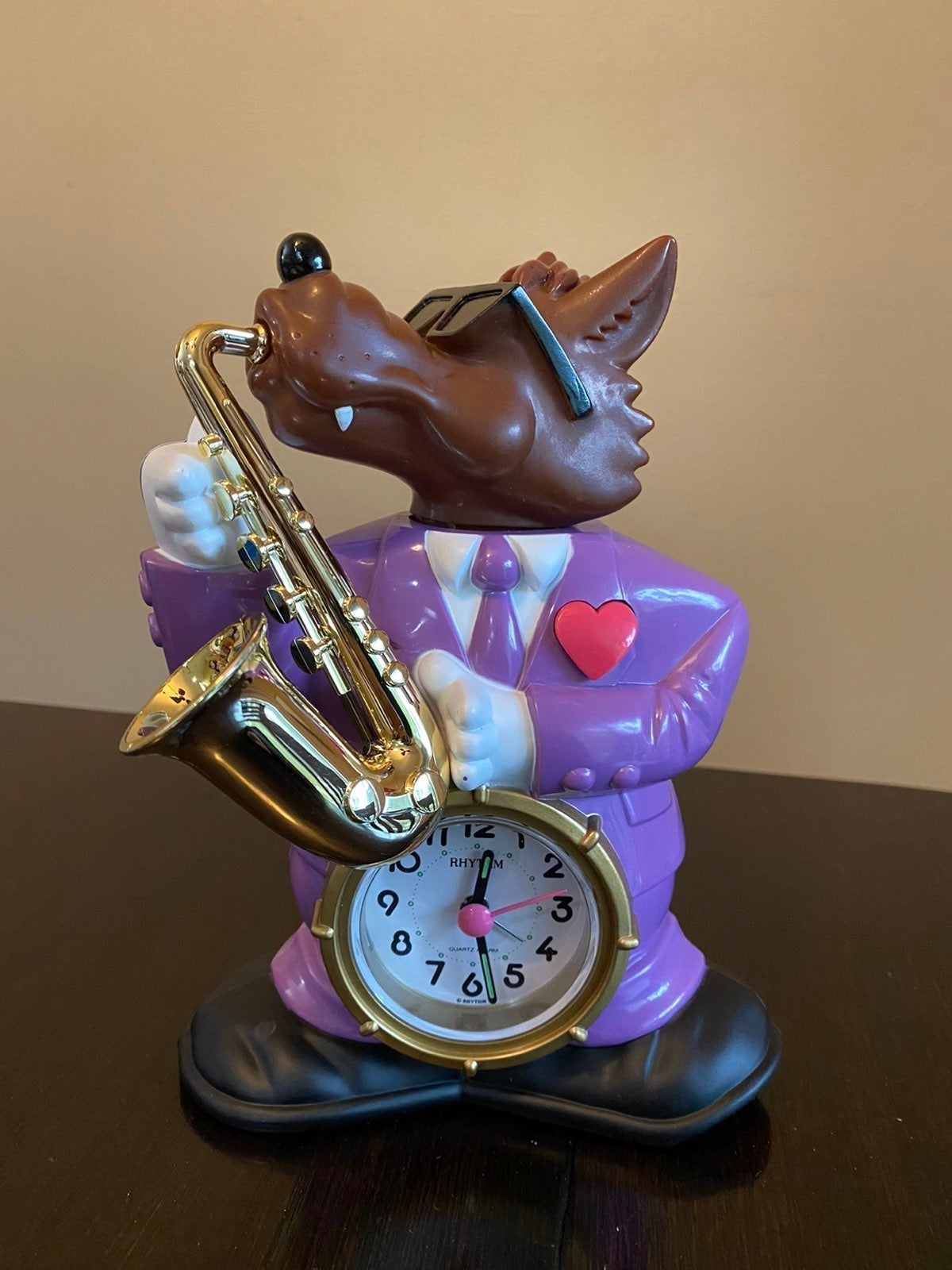 Detail Wolf Alarm Clock Saxophone Nomer 16