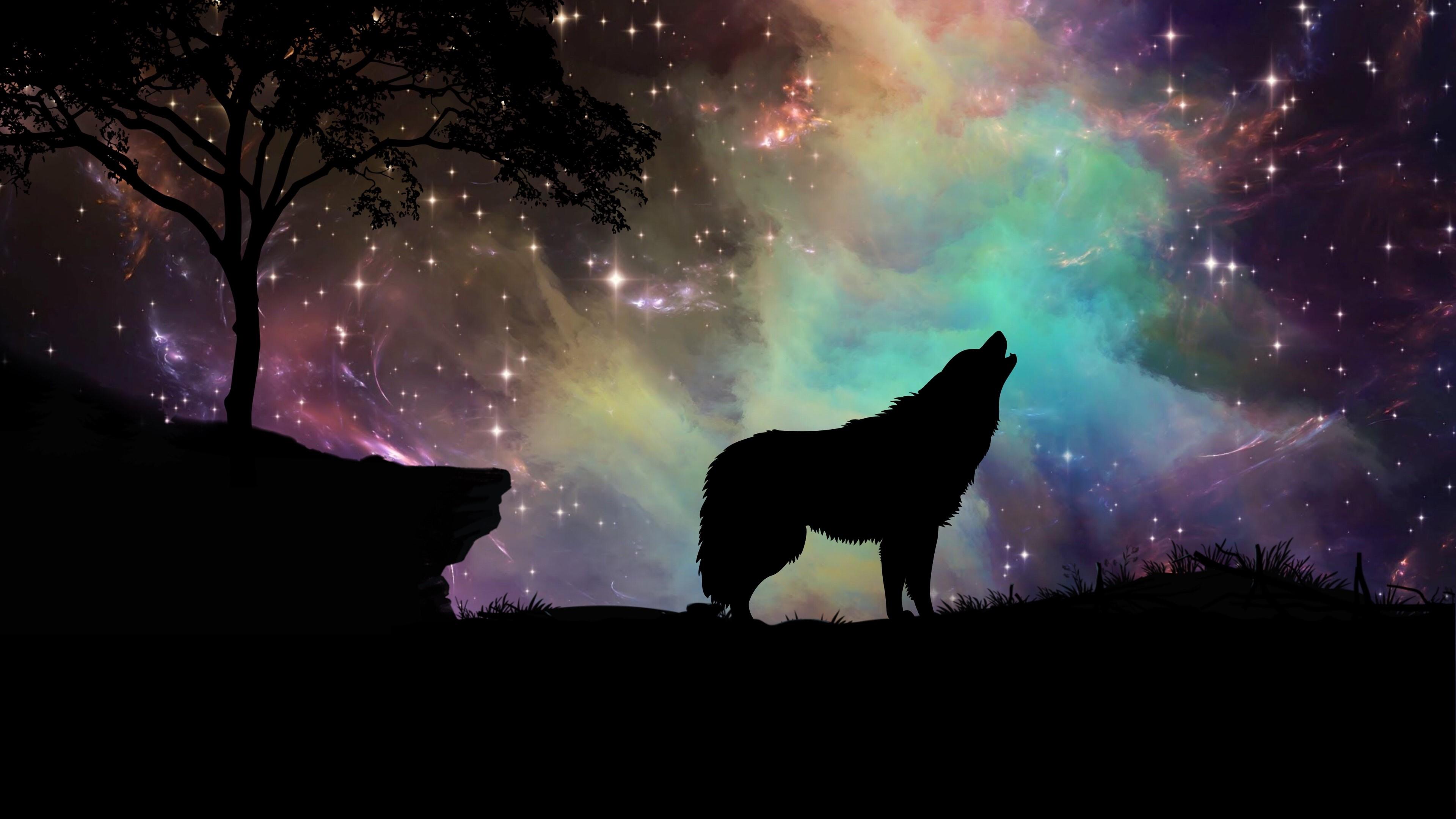 Detail Wolf Art Wallpaper Nomer 11