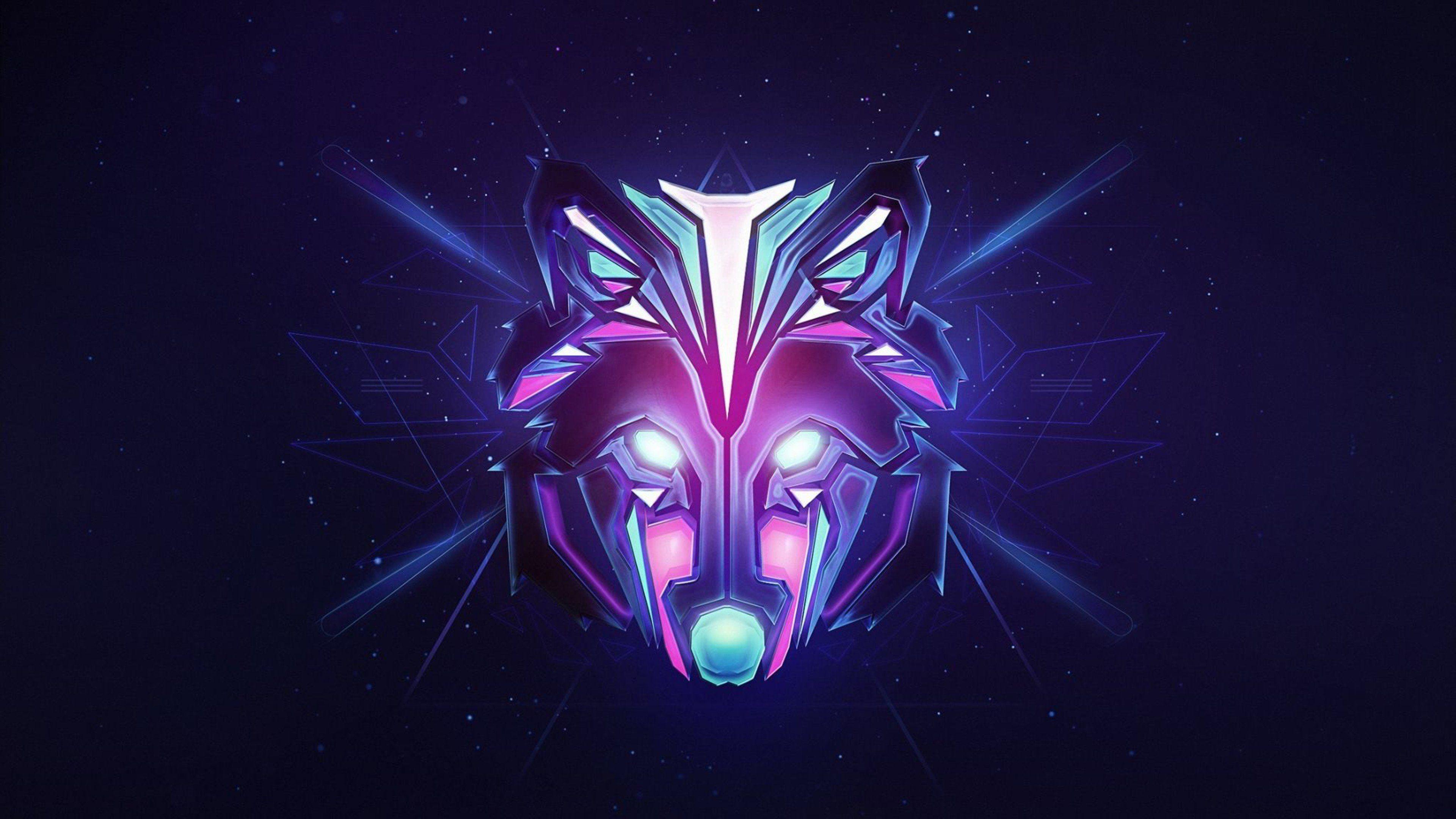 Detail Wolf Art Wallpaper Nomer 23