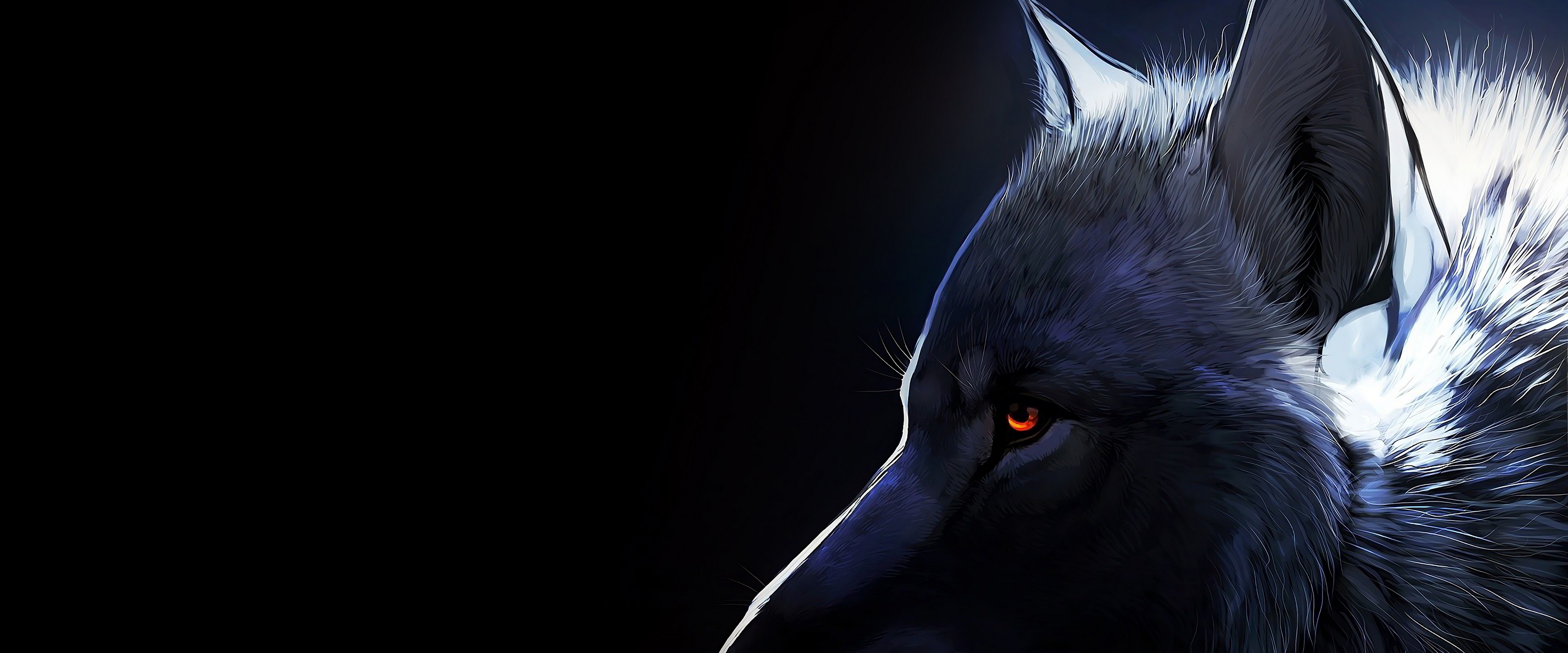 Detail Wolf Art Wallpaper Nomer 24