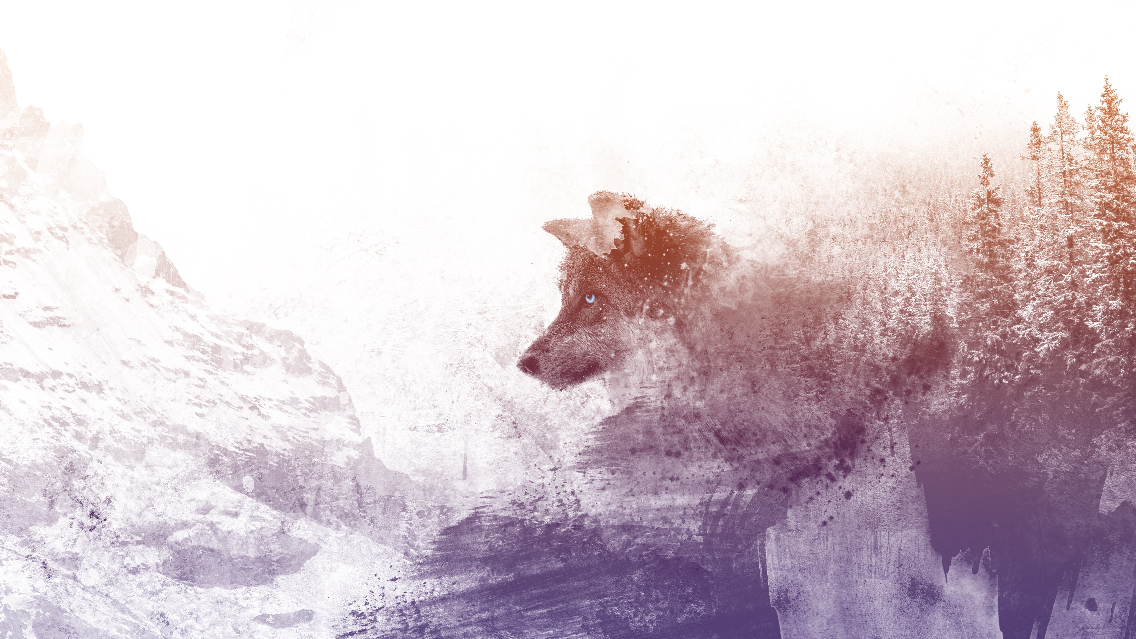 Detail Wolf Art Wallpaper Nomer 28