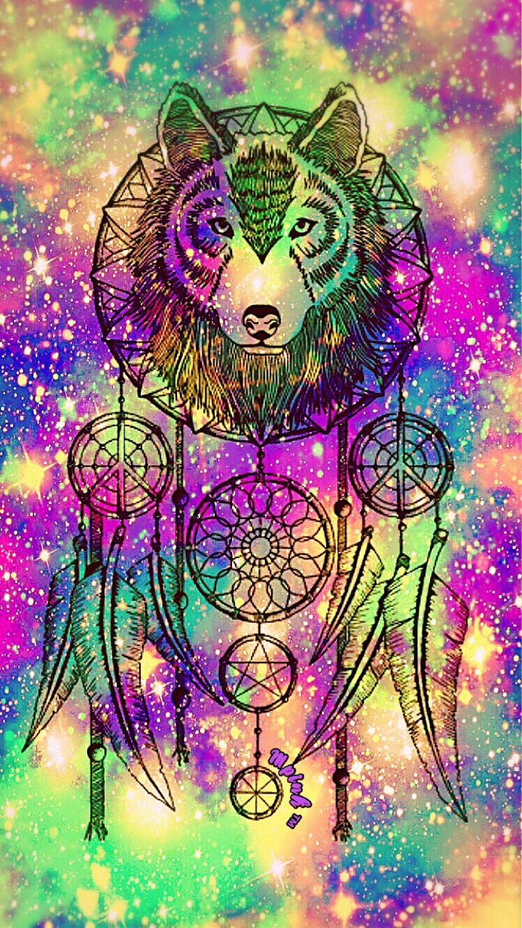 Detail Wolf Dreamcatcher Wallpaper Nomer 10