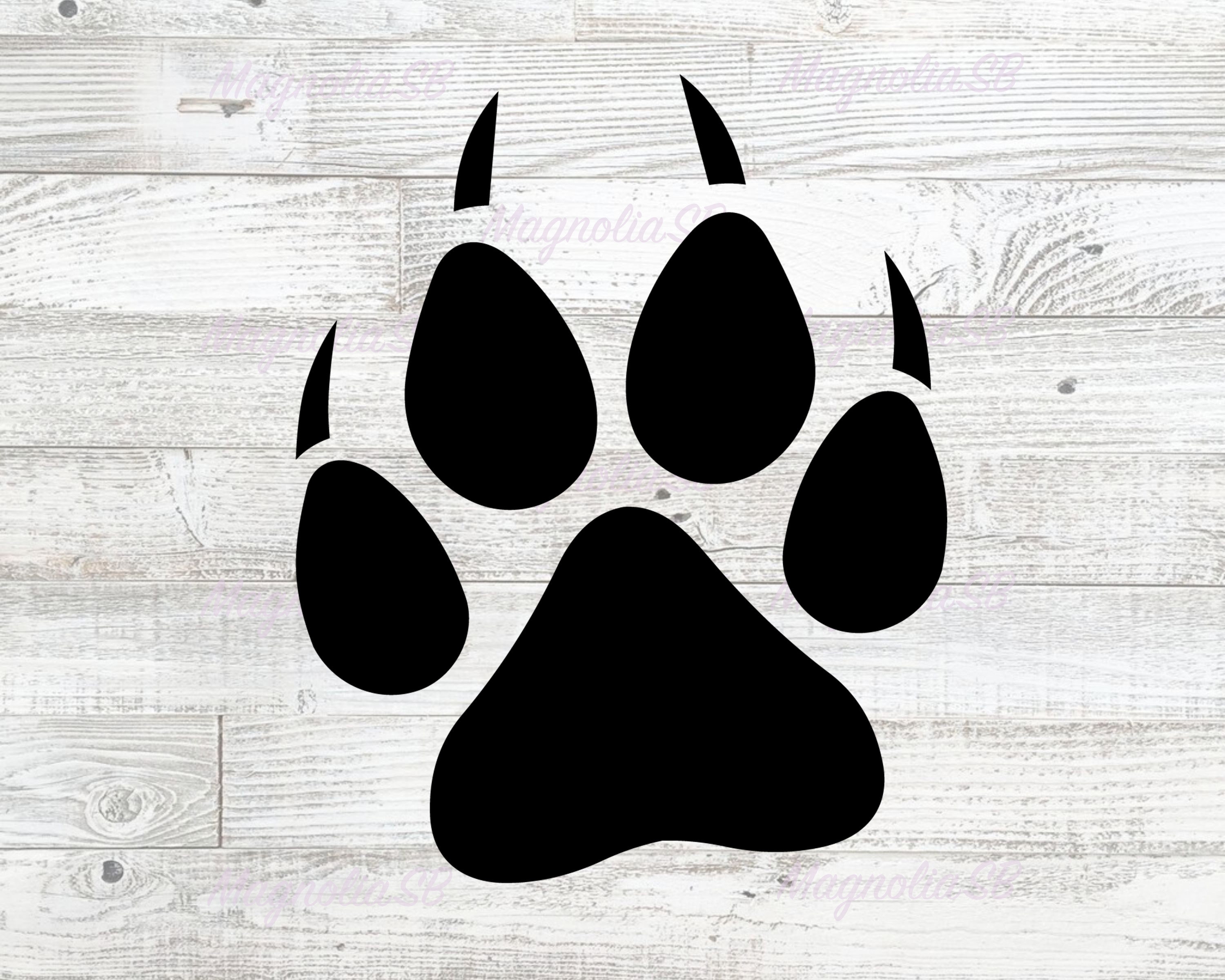 Detail Wolf Print Png Nomer 23