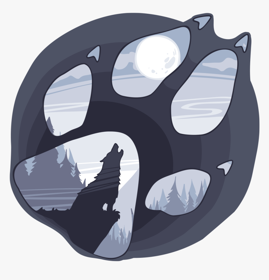Detail Wolf Print Png Nomer 34