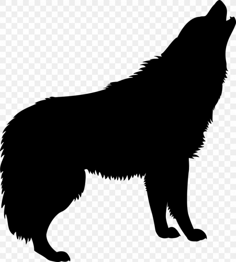 Detail Wolf Silhouette Clip Art Nomer 21