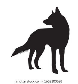 Detail Wolf Silhouette Clip Art Nomer 34