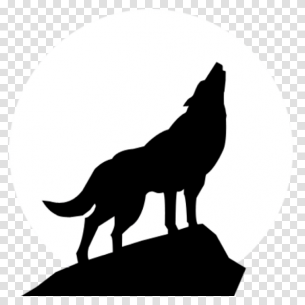 Detail Wolf Silhouette Clip Art Nomer 6