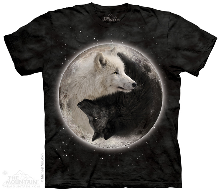 Wolf Yin Yang Shirt - KibrisPDR