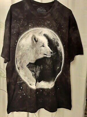 Detail Wolf Yin Yang Shirt Nomer 16