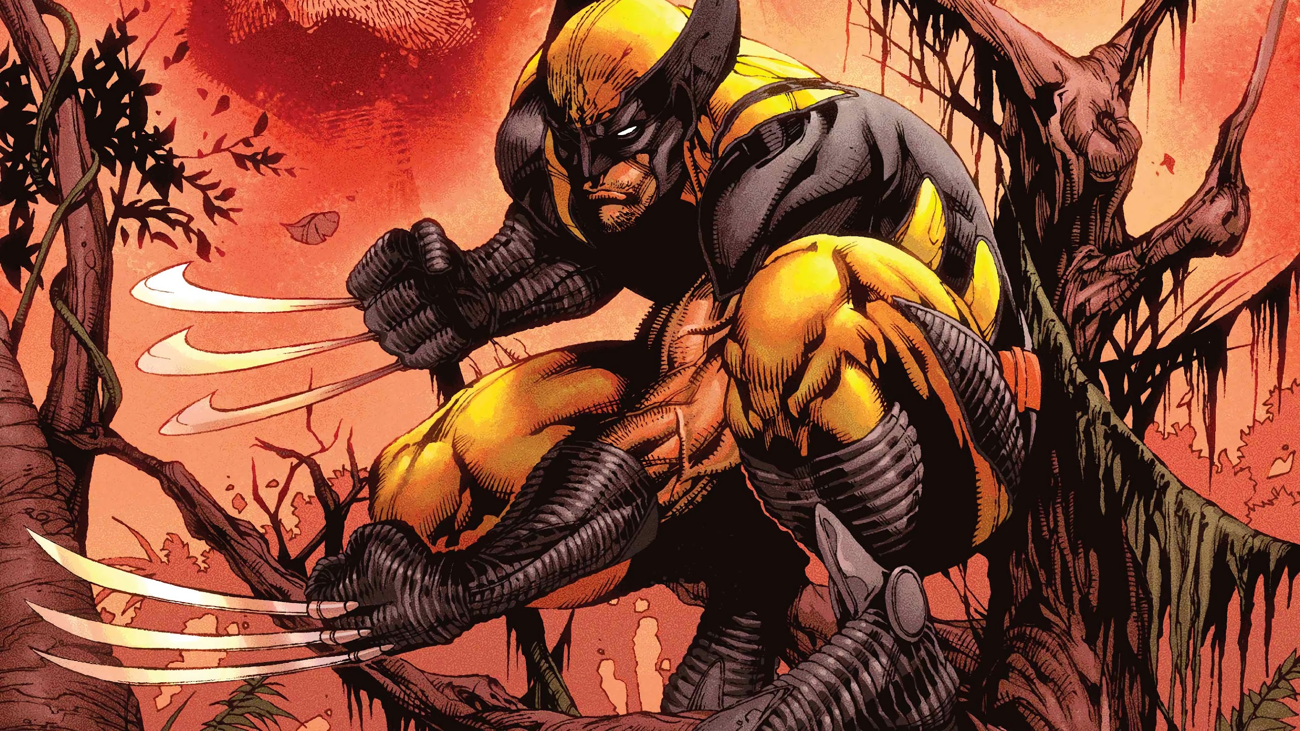 Detail Wolverine Background Wallpaper Nomer 24