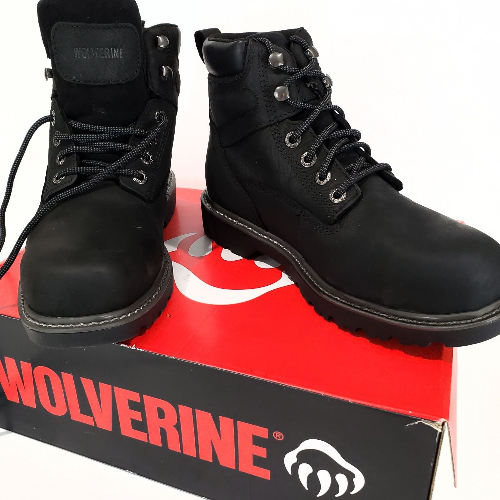 Detail Wolverine Bulldozer Boots Nomer 47