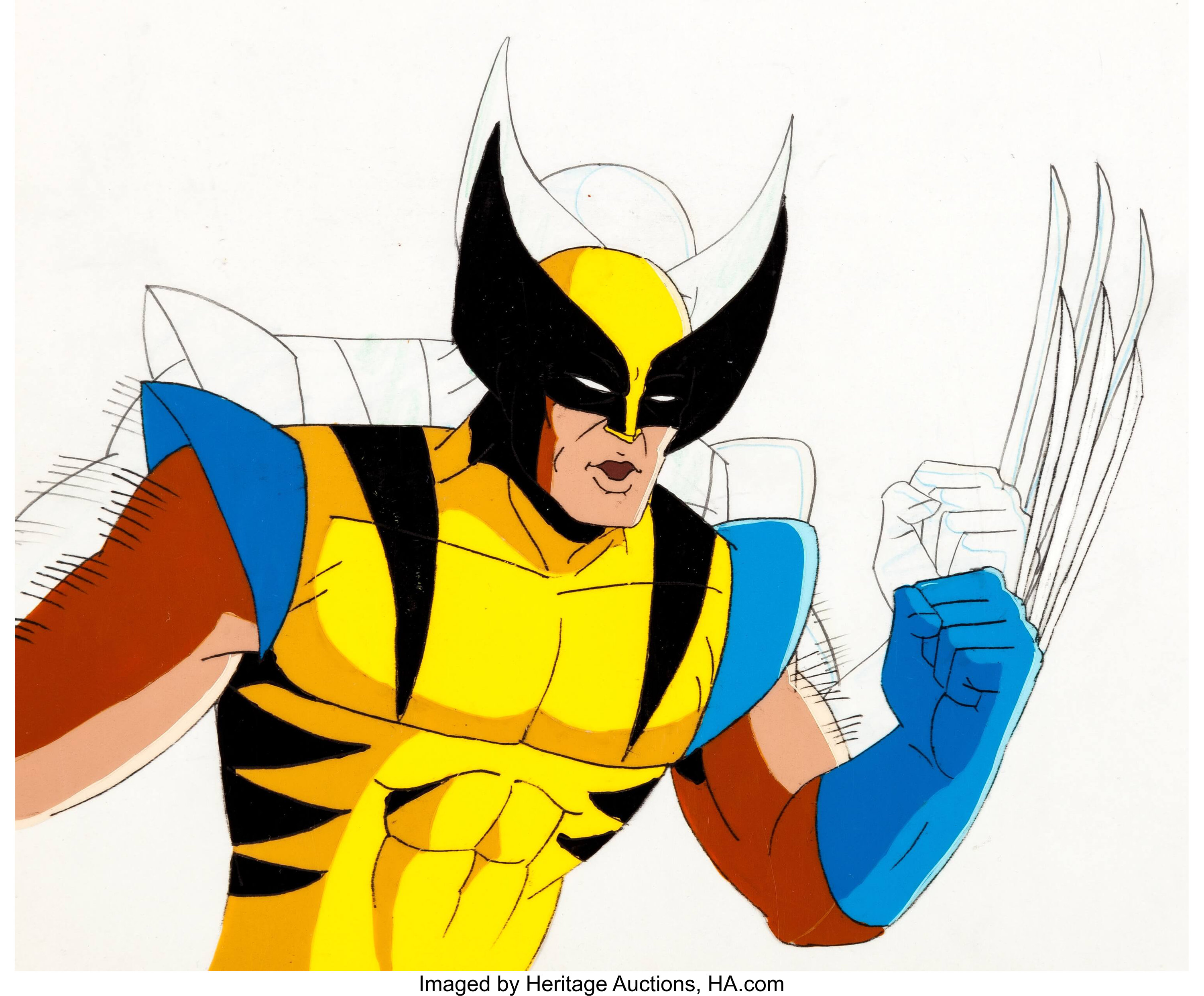 Detail Wolverine Cartoon Drawings Nomer 24