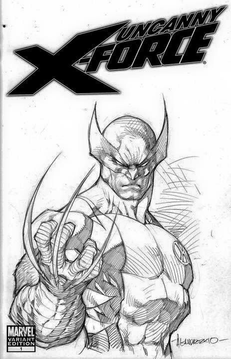 Detail Wolverine Cartoon Drawings Nomer 41