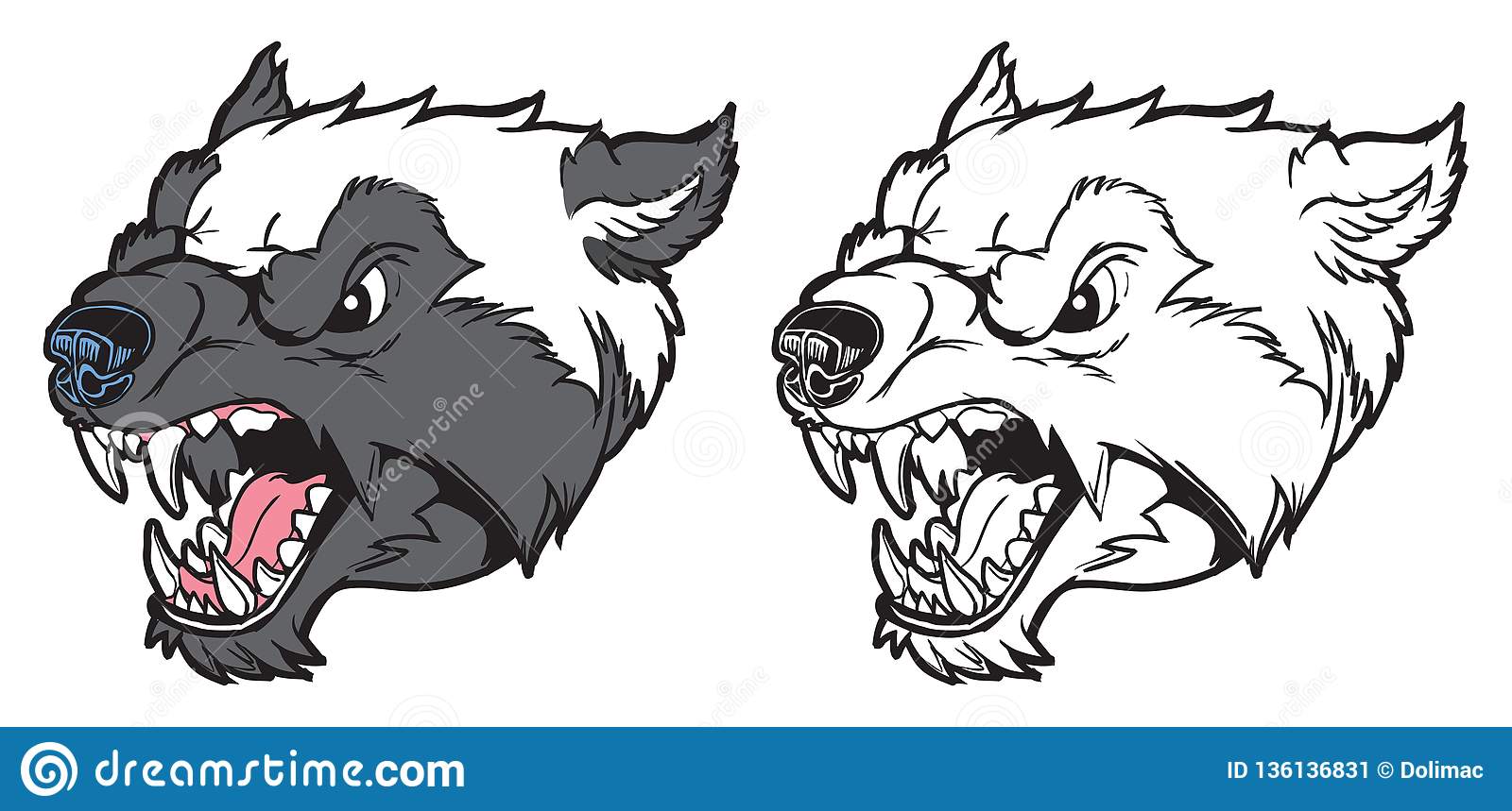 Detail Wolverine Clipart Black And White Nomer 13