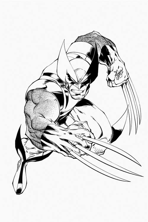 Detail Wolverine Desenho Nomer 36