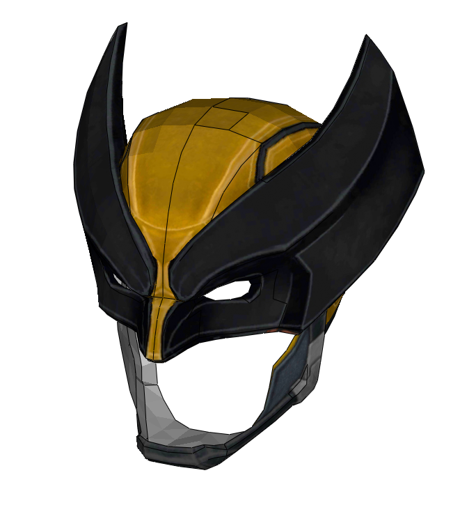 Detail Wolverine Mask Nomer 25