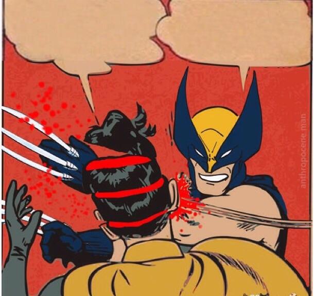 Detail Wolverine Meme Template Nomer 16