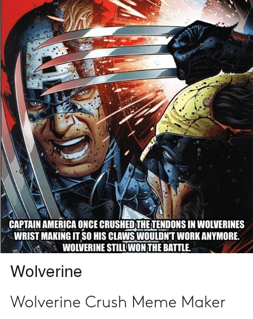 Detail Wolverine Picture Meme Generator Nomer 51