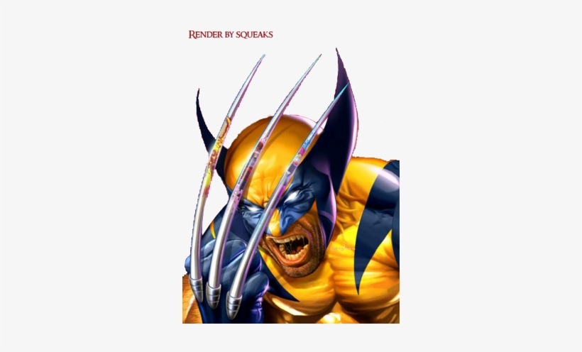 Detail Wolverine Render Nomer 14