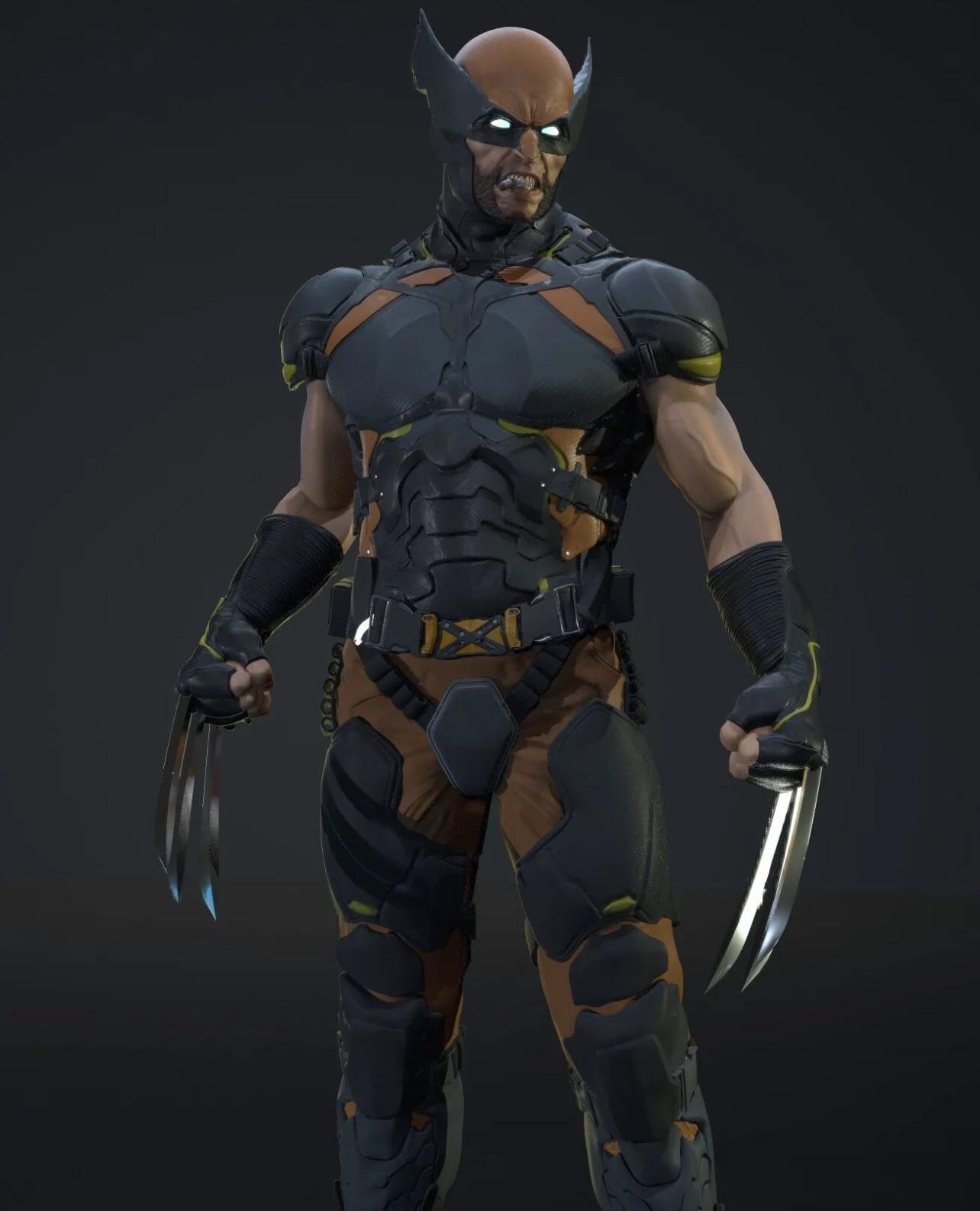 Detail Wolverine Render Nomer 18