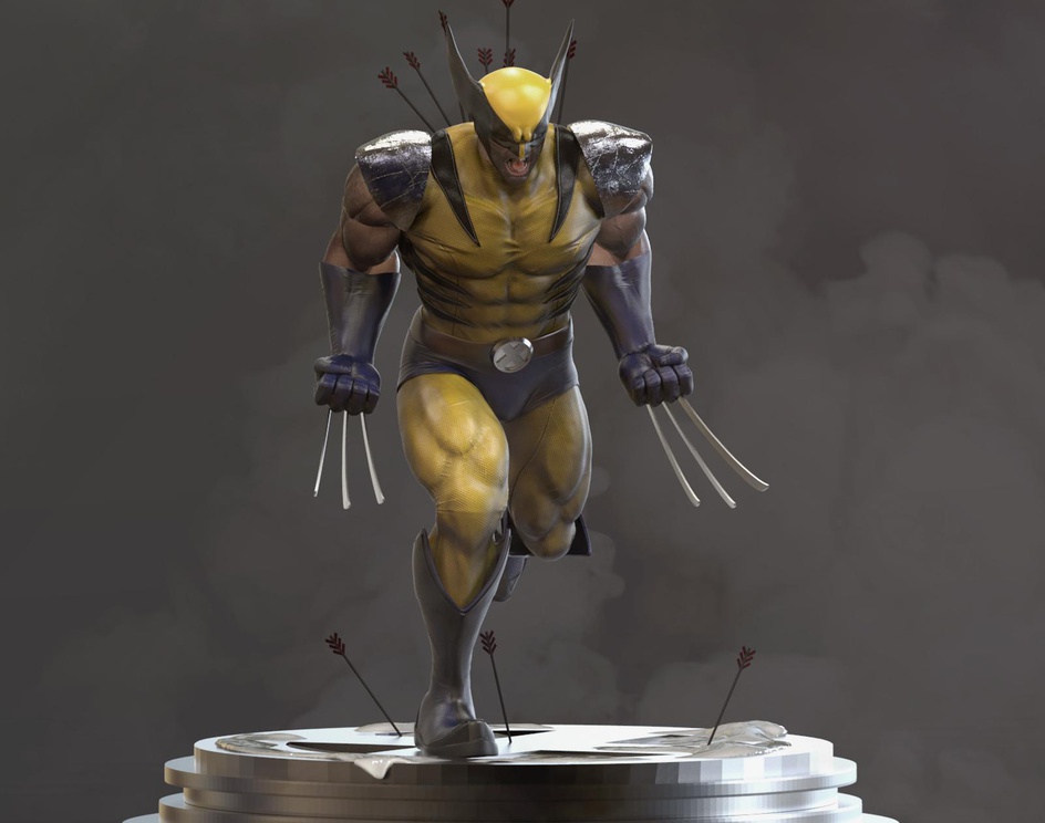 Detail Wolverine Render Nomer 36