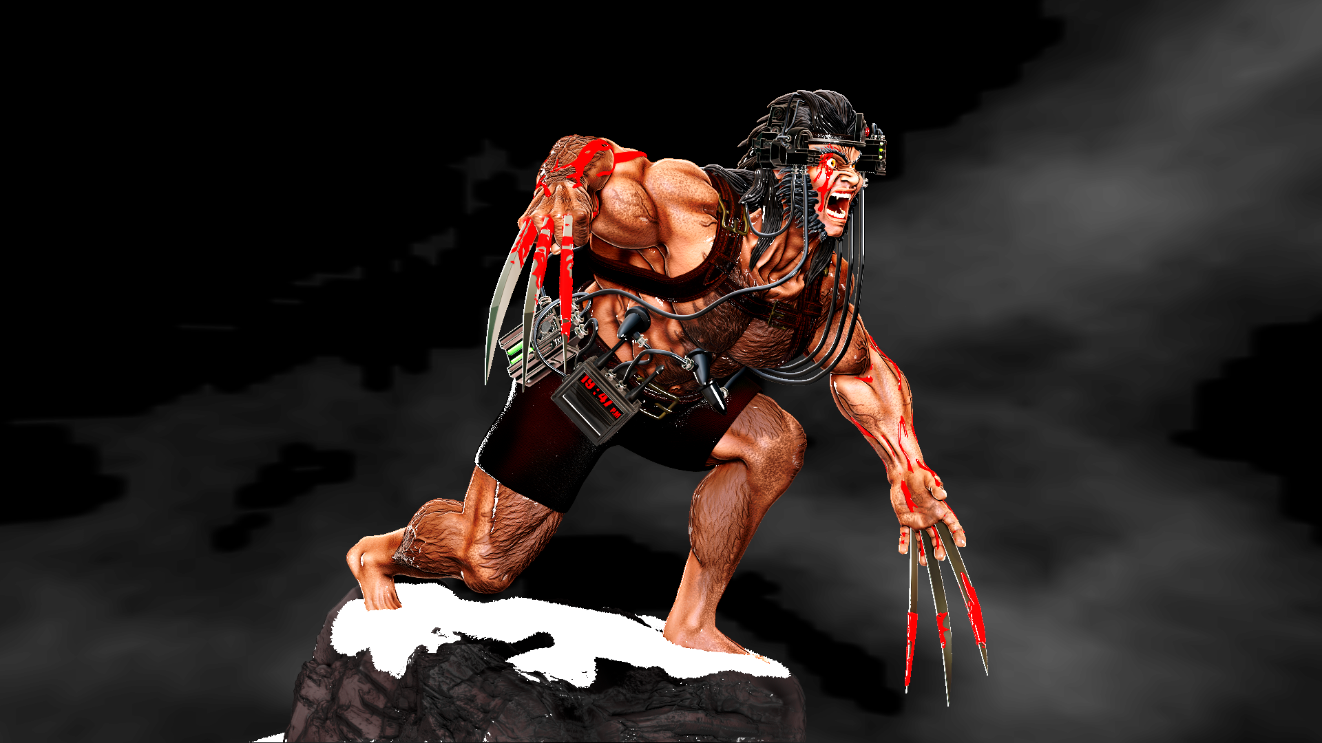 Detail Wolverine Render Nomer 39