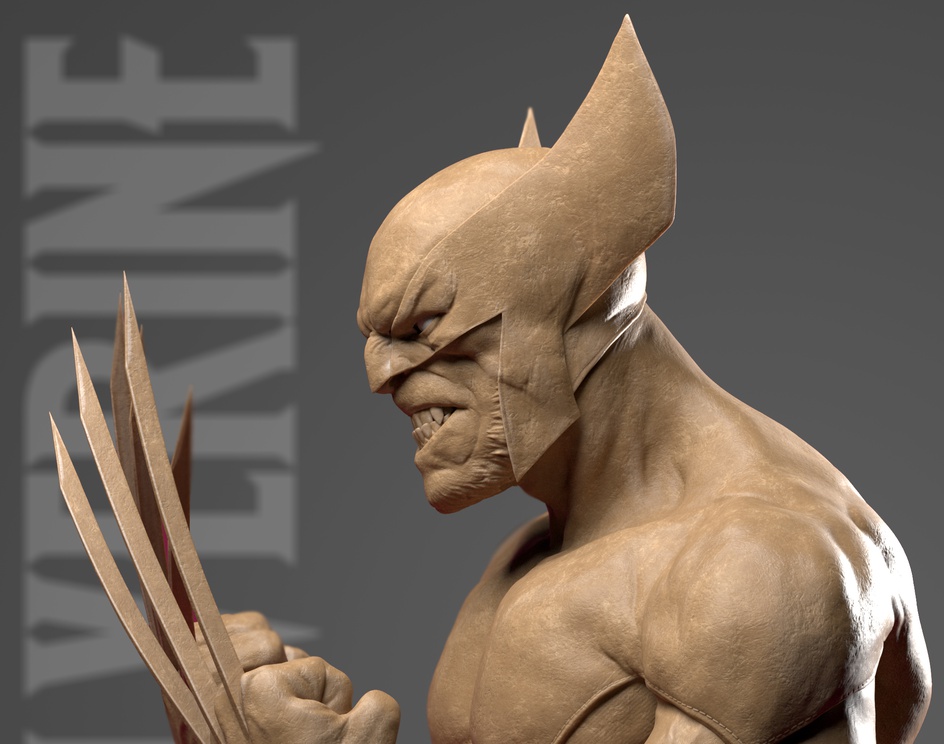 Detail Wolverine Render Nomer 41