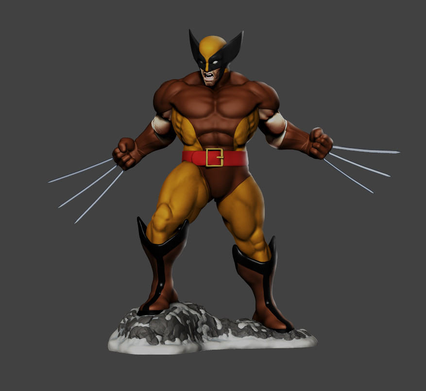 Detail Wolverine Render Nomer 48