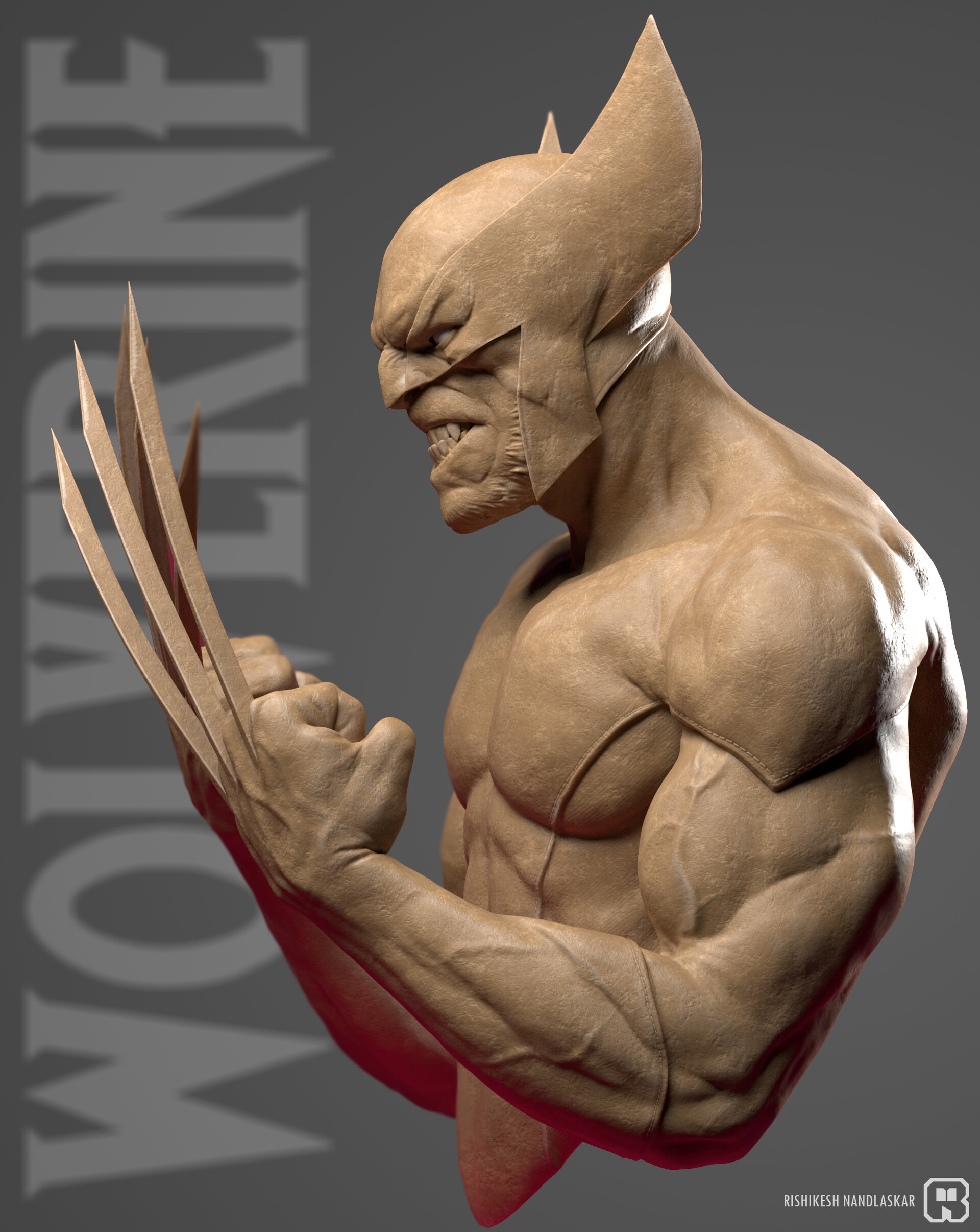 Detail Wolverine Render Nomer 50