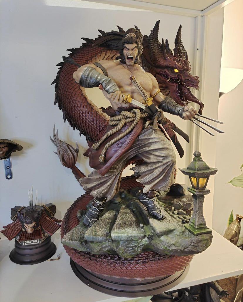 Detail Wolverine Samurai Statue Nomer 8