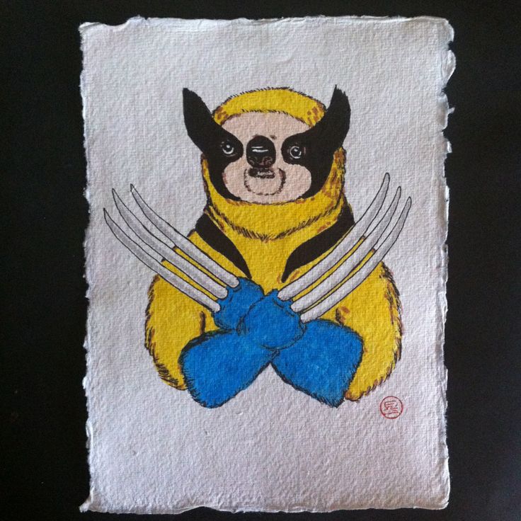 Detail Wolverine Sloth Nomer 15