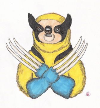 Detail Wolverine Sloth Nomer 7