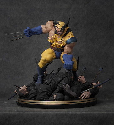 Detail Wolverine Vs Ninjas Statue Nomer 12